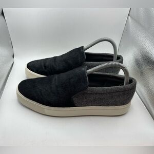 Vince. Women’s wool/ calf fur loafers size 8